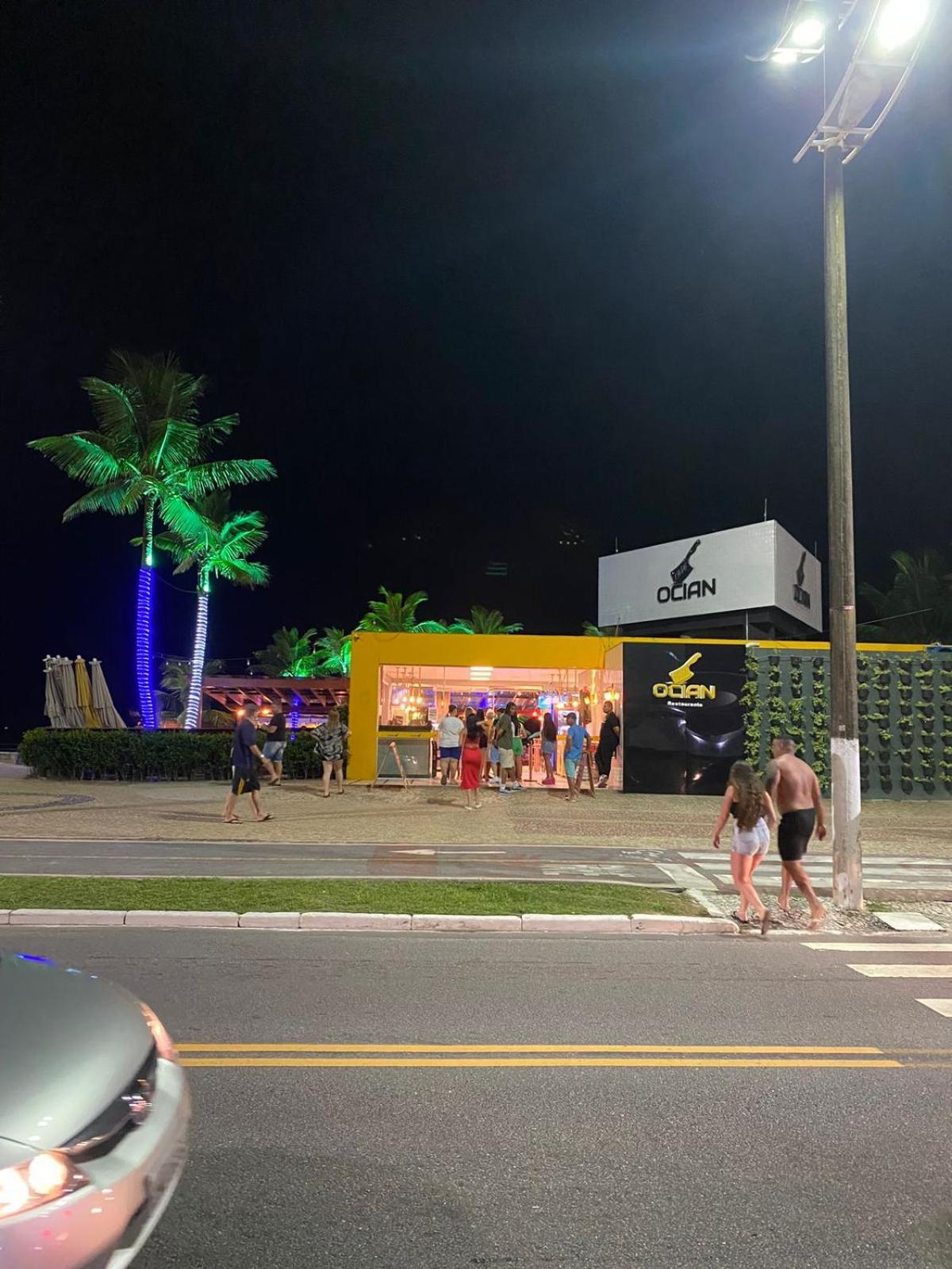Kitnet Pe Na Areia Ocian Praia Grande (Santos)